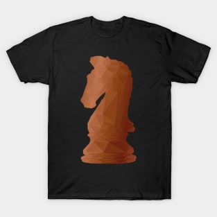 Chess Knight Low Poly T-Shirt